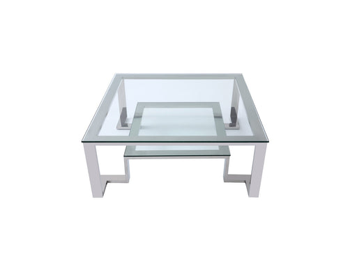 Whiteline Mods - Fab Coffee Table CT1447-Clear - PrimeFair