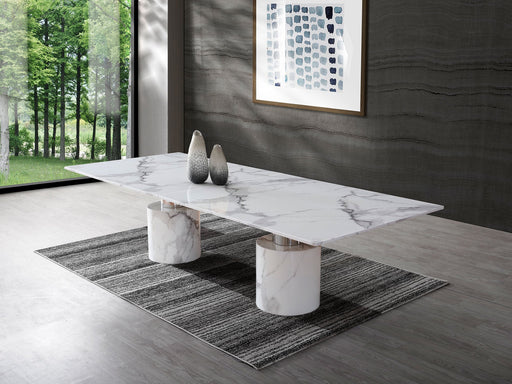 Whiteline Mods - Geneva Dining Table DT1640 - PrimeFair