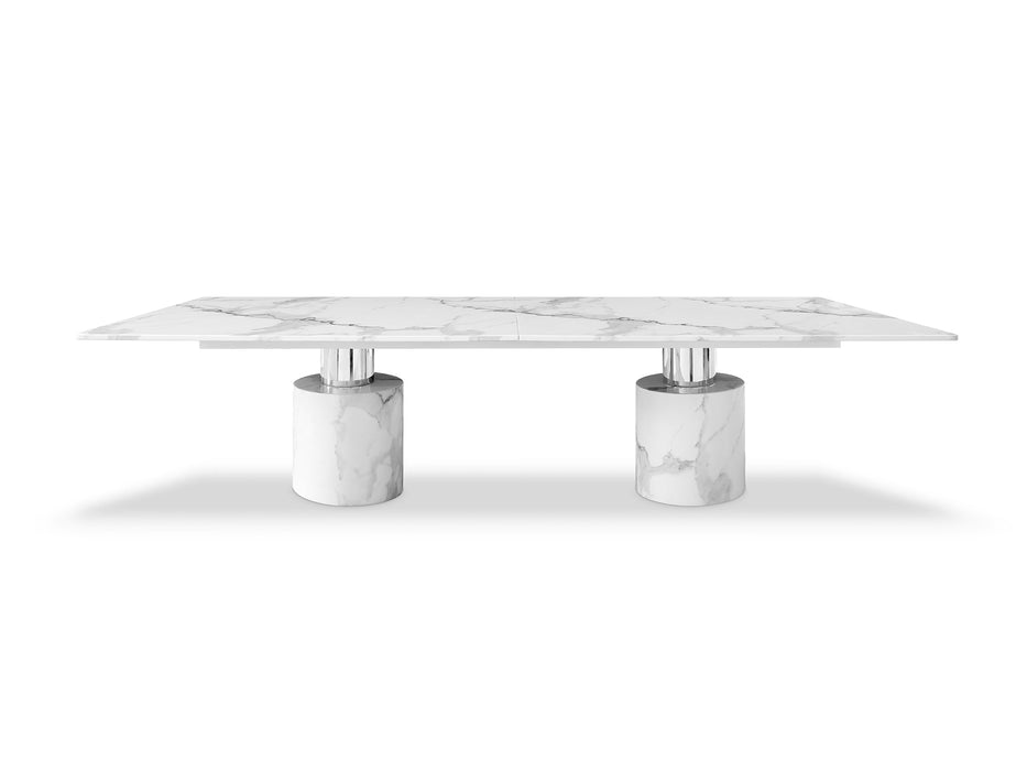 Whiteline Mods - Geneva Large Dining Table DT1640XL - PrimeFair