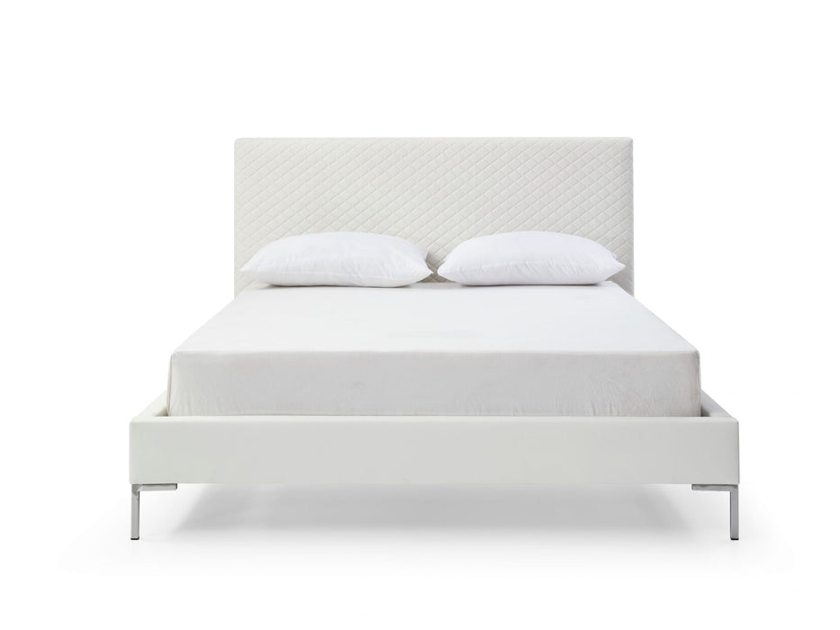 Whiteline Mods -  Liz Queen Bed BQ1689P - PrimeFair