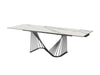 Whiteline Mods -  Roma Extendable Dining Table DT1633E - PrimeFair