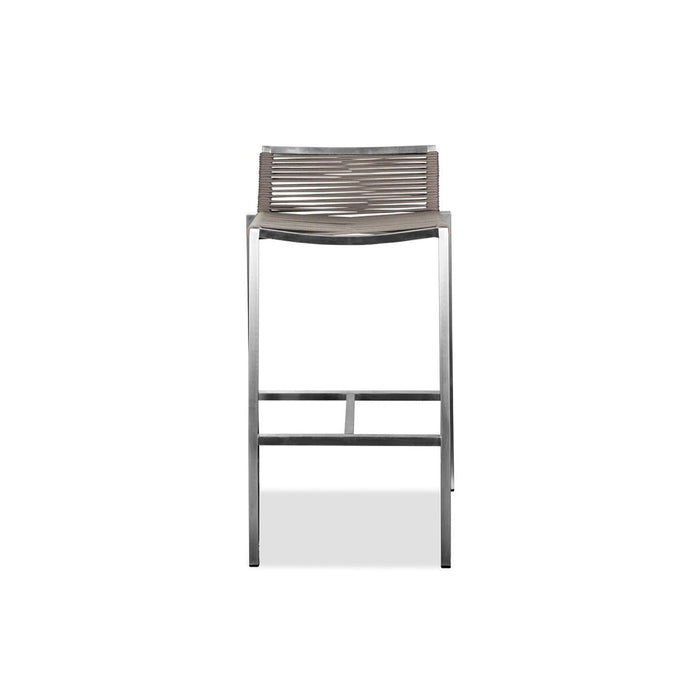 Whiteline Mods - Stone Outdoor Barstool BS1597-WBAC - PrimeFair