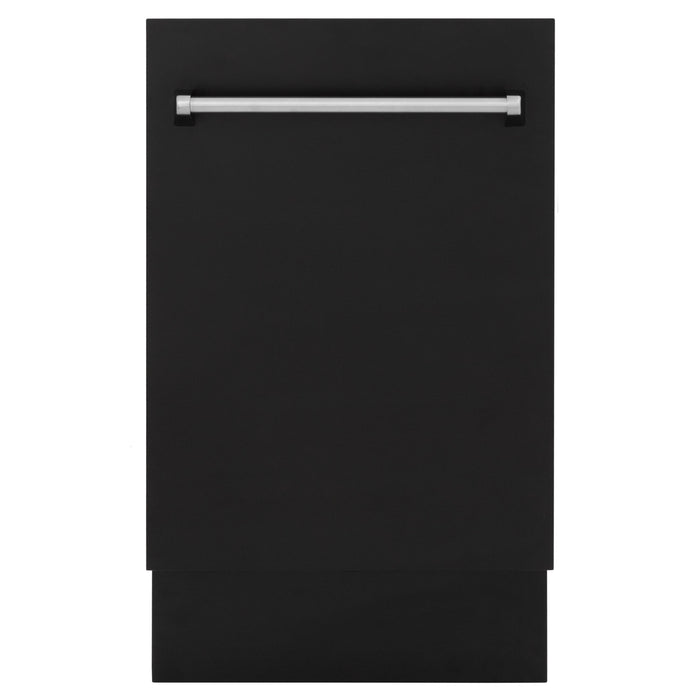 ZLINE 18" Compact Top Control Dishwasher in Custom Panel