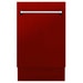 ZLINE 18" Compact Top Control Dishwasher in Custom Panel