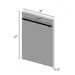 ZLINE 18" Top Control Dishwasher in Custom Panel 