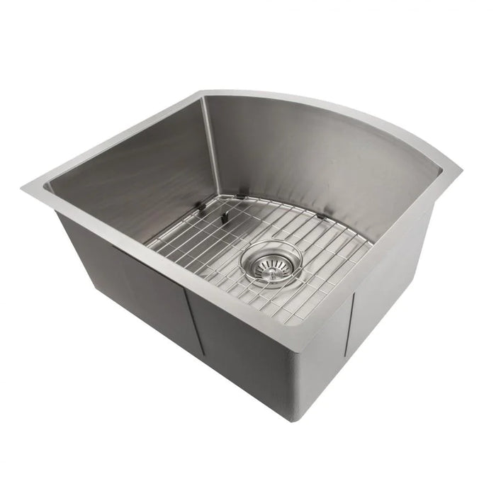 ZLINE 22" Telluride Undermount Single Bowl Kitchen Sink with Bottom Grid 