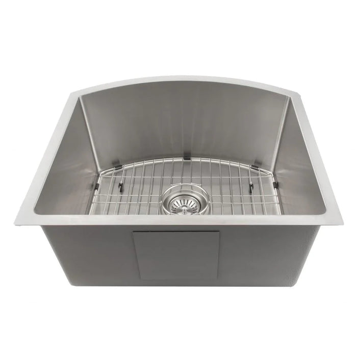 ZLINE 22" Telluride Undermount Single Bowl Kitchen Sink with Bottom Grid 