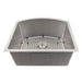 ZLINE 22" Telluride Undermount Single Bowl Kitchen Sink with Bottom Grid 