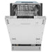 ZLINE 24" Top Control Dishwasher in Custom Panel Ready 