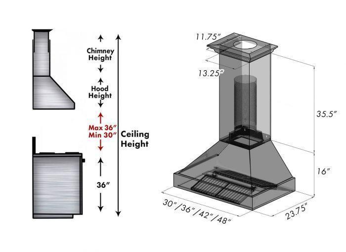 ZLINE Appliance Package - 30 in. DuraSnow® Stainless Dual Fuel Range, Ducted Vent Range Hood and Dishwasher - 3KP-RASRH30-DW