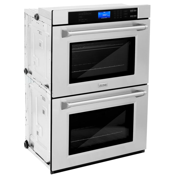 ZLINE 30 in. Professional Double Wall Oven with Self Clean 