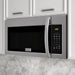 Zline 30 Inch Wide 1.5 Cu. Ft. 900 Watt Over the Range Microwave with LCD Touch Panel