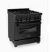 ZLINE 30" Professional Free Standing Dual Fuel Range with Gas Stove and Electric Oven