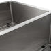 ZLINE 33" Chamonix Undermount Double Bowl Kitchen Sink with Bottom Grid 