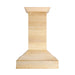 ZLINE 36 in. Unfinished Wooden Island Mount Range Hood