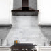 ZLINE 4-Piece Appliance Package - 30 In. Rangetop, Range Hood, Refrigerator, and Double Wall Oven in Black Stainless Steel - 4KPR-RTBRH30-AWD