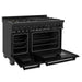 ZLINE 48" Black Stainless 6.0 cu.ft. 7 Gas Burner/Electric Oven Range