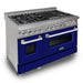 ZLINE 48" DuraSnow Stainless Steel 6.0 cu.ft. 7 Gas Burner/Electric Oven Range