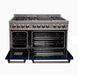 ZLINE 48" DuraSnow Stainless Steel 6.0 cu.ft. 7 Gas Burner/Electric Oven Range