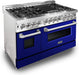 ZLINE 48" Professional Dual Fuel Range in Stainless Steel Gas Stove and Electric Oven