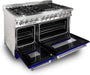 ZLINE 48" Professional Dual Fuel Range in Stainless Steel Gas Stove and Electric Oven