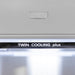 ZLINE 60" Autograph Edition 32.2 cu. ft. Built-in 4-Door French Door Refrigerator with Internal Water and Ice Dispenser in Stainless Steel with Accents RBIVZ-304-60