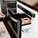 ZLINE Appliance Package - 30 in. Dual Fuel Range, 30 in. Range Hood, Microwave Drawer, 3 Rack Dishwasher - 4KP-RARH30-MWDWV