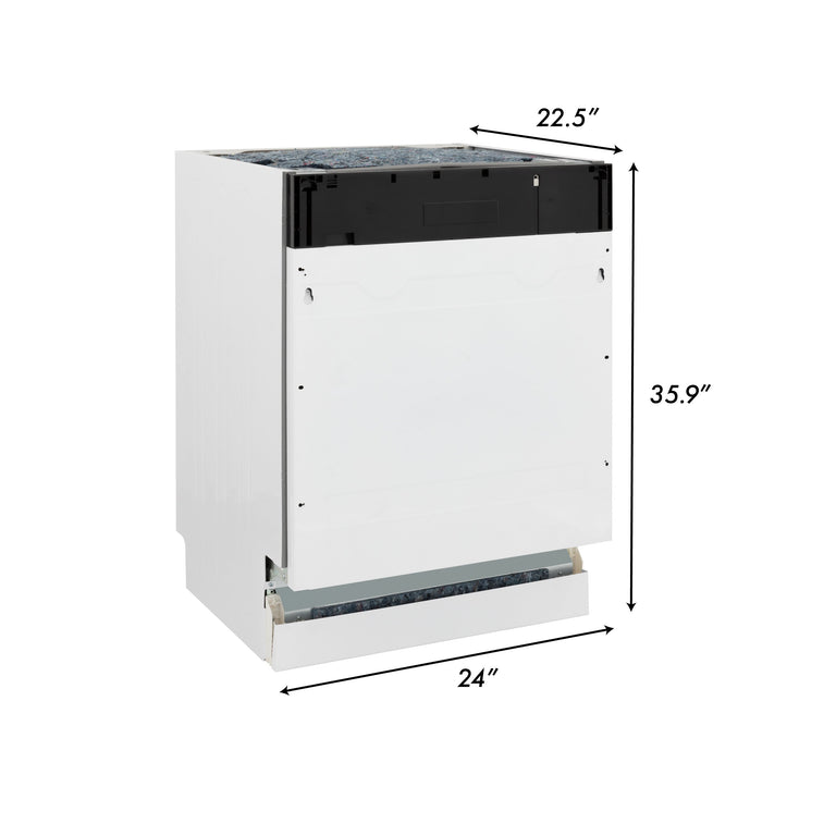 ZLINE Appliance Package - 30 in. Dual Fuel Range, Range Hood, 3 Rack Dishwasher - 3KP-RARH30-DWV