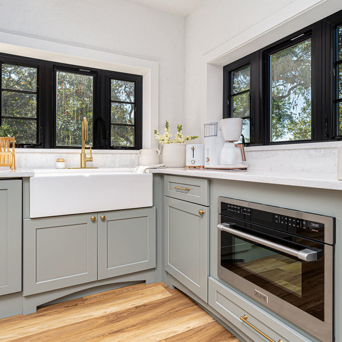 ZLINE Appliance Package - 36 In. Dual Fuel Range, Range Hood, Microwave Oven in Stainless Steel - 3KP-RARHMWO-36