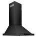 ZLINE Appliance Package - 48" Kitchen Package with Black Stainless Steel Refrigeration, Rangetop, 48" Range Hood and 30" Double Wall Oven - 4KPR-RTBRH48-AWD
