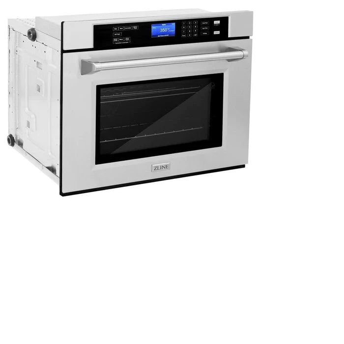 ZLINE Appliance Package -  Kitchen Package with 30" Stainless Steel Rangetop and 30" Single Wall Oven - 2KP-RTAWS30