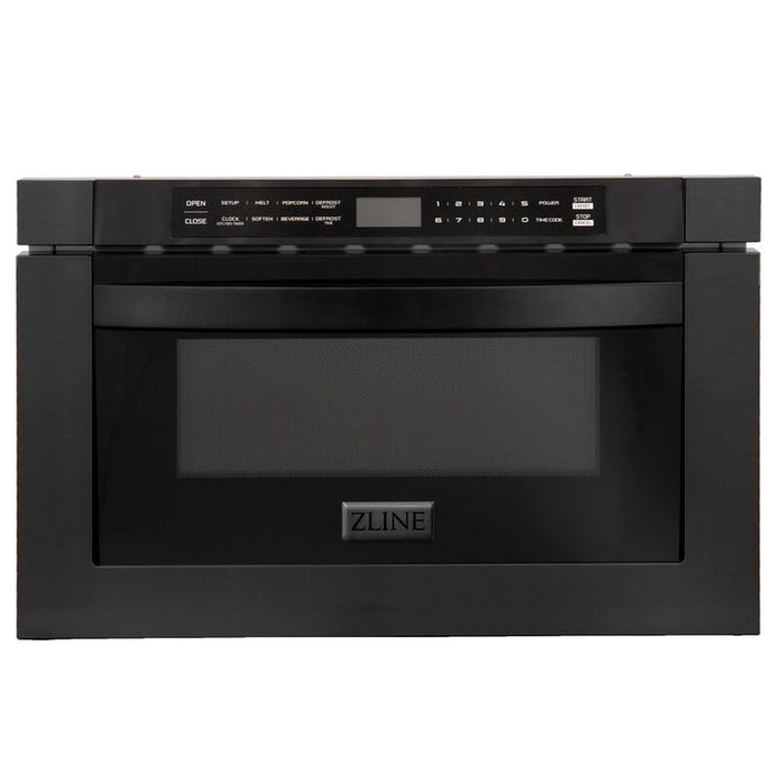 ZLINE Appliance Package - 48 in. Dual Fuel Range, Range Hood, Microwave - 3KP-RABRH48-MW