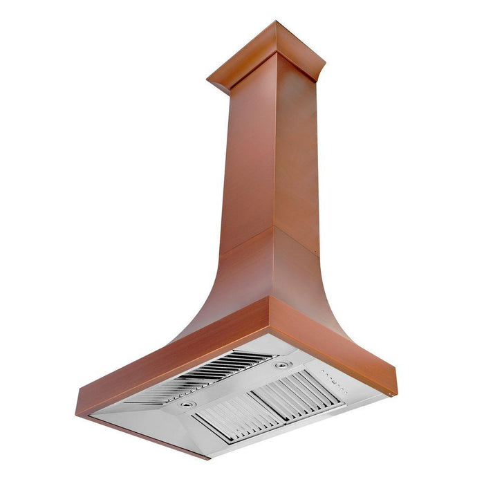 ZLINE Designer Series Copper Finish Wall Range Hood