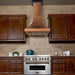 ZLINE Designer Series Hand-Hammered Copper Finish Wall Range Hood -