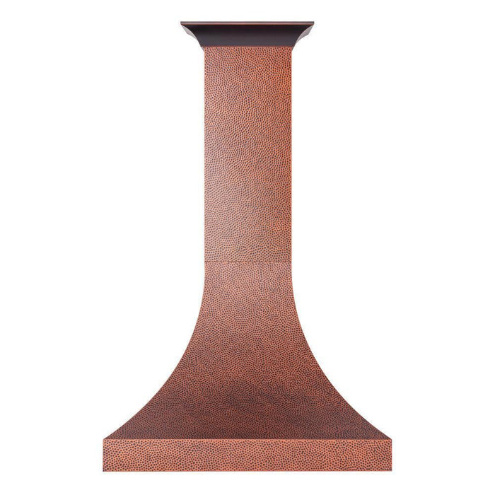 ZLINE Designer Series Hand-Hammered Copper Finish Wall Range Hood -