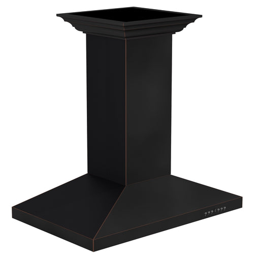 ZLINE Designer Series Oil-Rubbed Bronze Island Mount Range Hood