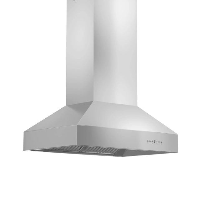 ZLINE Dual Remote Blower Island Mount Range Hood in Stainless Steel - 697i-RD