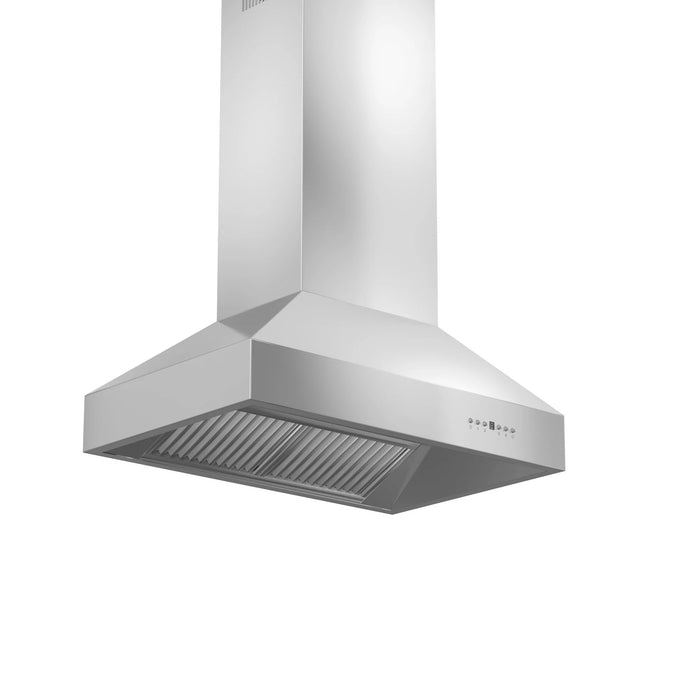 ZLINE Dual Remote Blower Island Mount Range Hood in Stainless Steel - 697i-RD