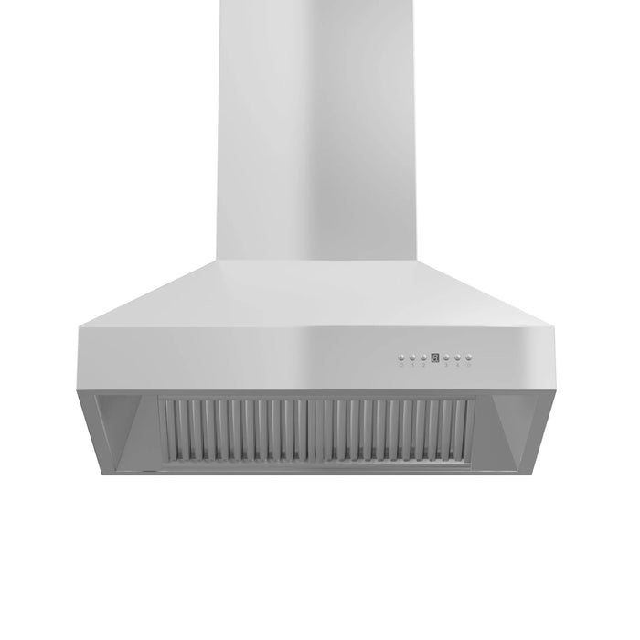 ZLINE Dual Remote Blower Island Mount Range Hood in Stainless Steel - 697i-RD