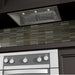 ZLINE Ducted Island Mount Range Hood Insert in Stainless Steel 