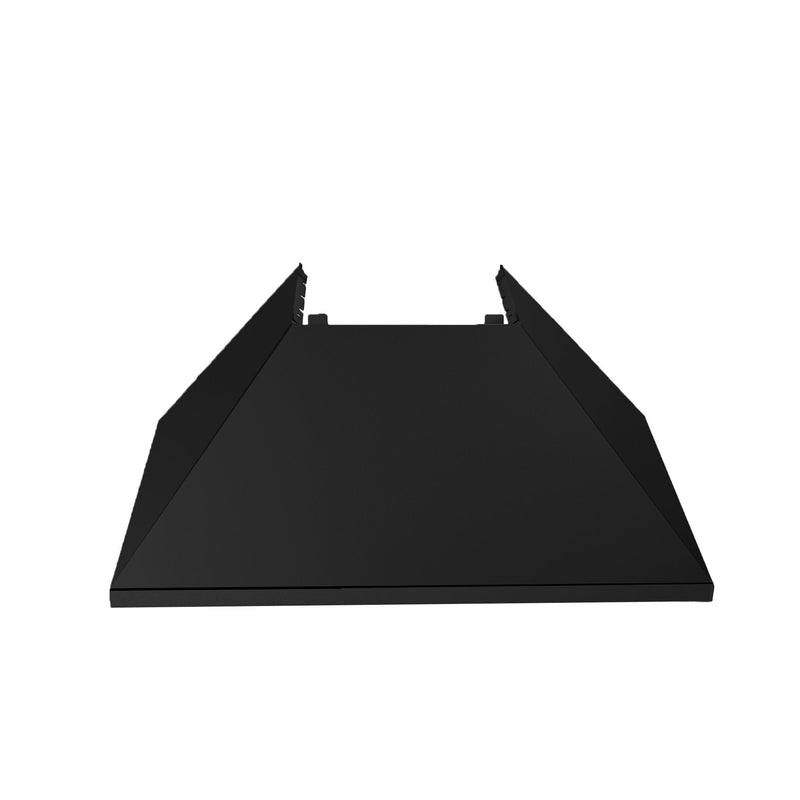 Zline DuraSnow Stainless Steel Range Hood with Black Matte Shell