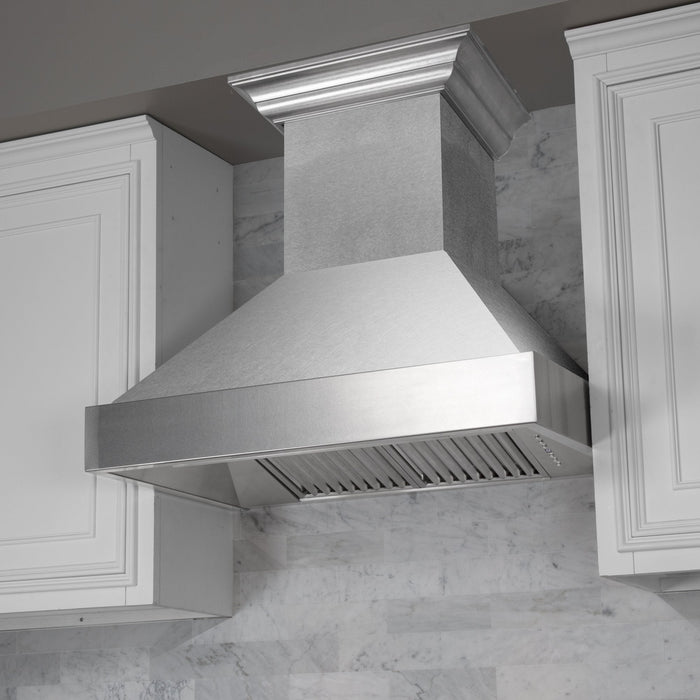 ZLINE DuraSnow Stainless Steel Range Hood with DuraSnow Shell