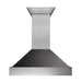 ZLINE DuraSnow Stainless Steel Range Hood with Oil Rubbed Bronze Shell 