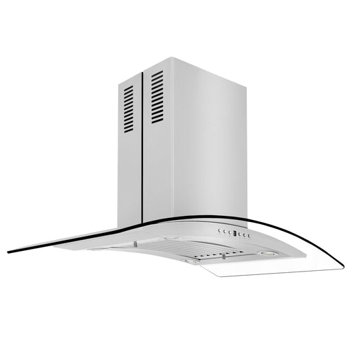 ZLINE Island Mount Range Hood in Stainless Steel & Glass