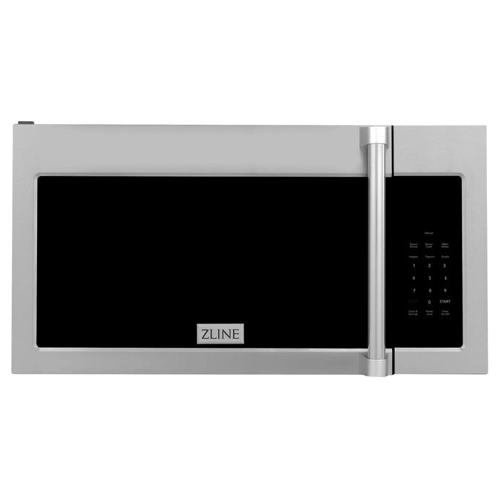 ZLINE Over the Range Convection Microwave Oven in Stainless Steel with Traditional Handle and Sensor Cooking