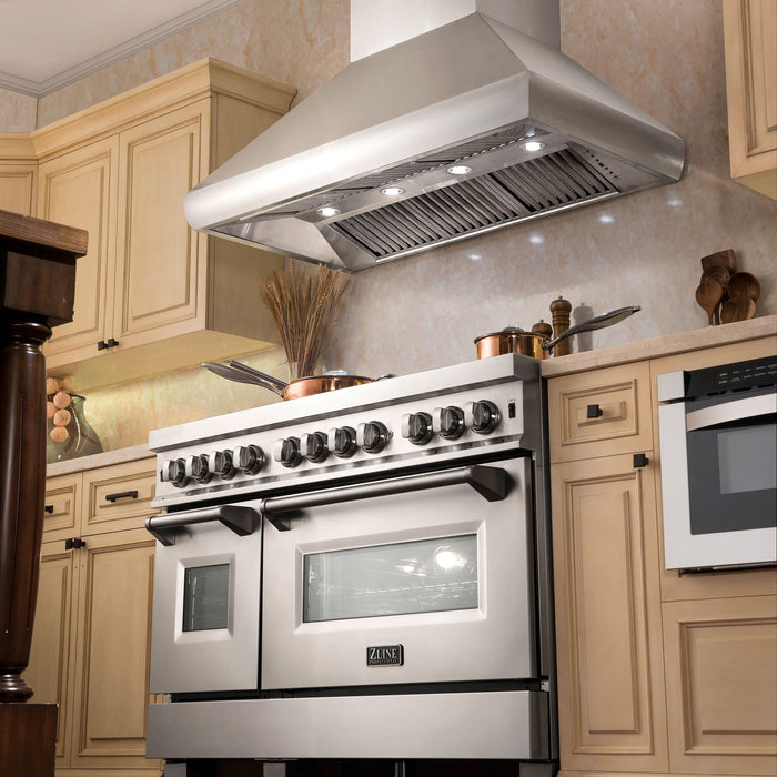 ZLINE Professional Wall Mount Range Hood in Stainless Steel 