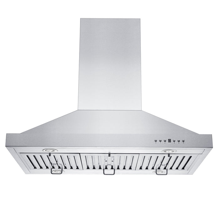 ZLINE Remote Blower Island Mount Range Hood in Stainless Steel