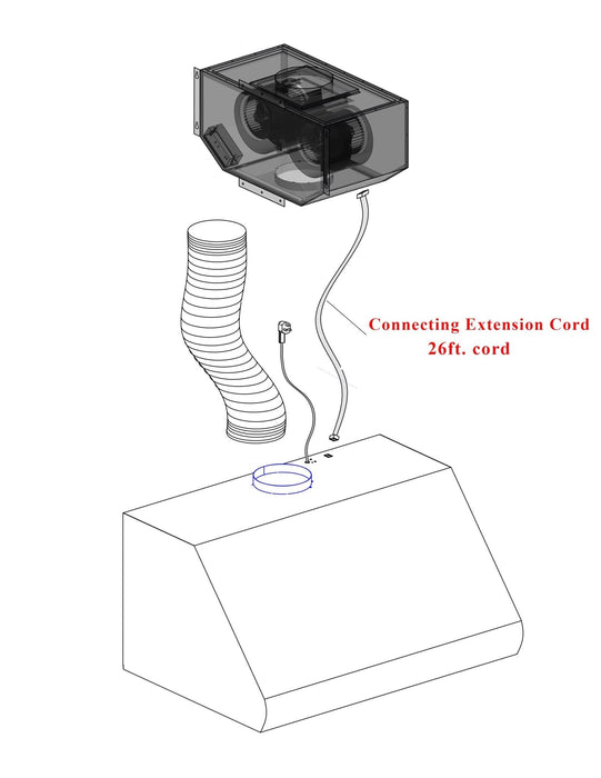 ZLINE Remote Blower Wall Mount Range Hood in Stainless Steel