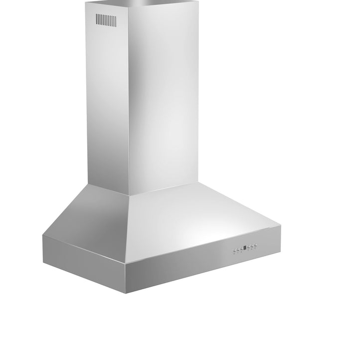 ZLINE Remote Blower Wall Mount Range Hood in Stainless Steel - 697-RS-36-400