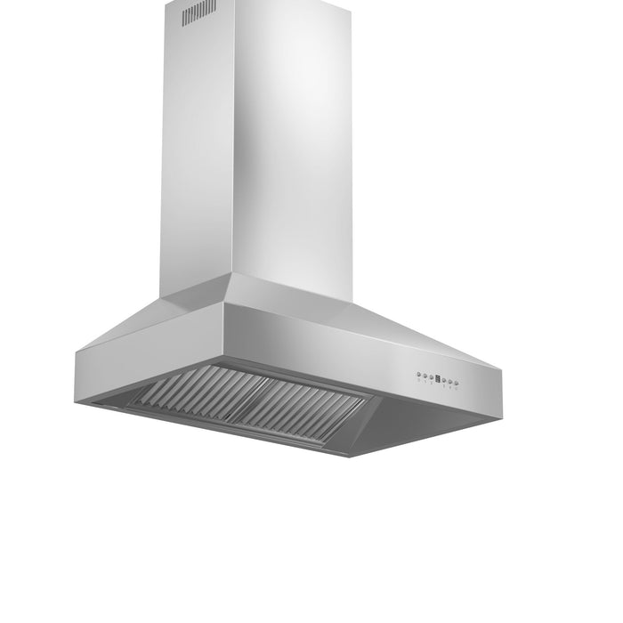 ZLINE Remote Blower Wall Mount Range Hood in Stainless Steel - 697-RS-36-400